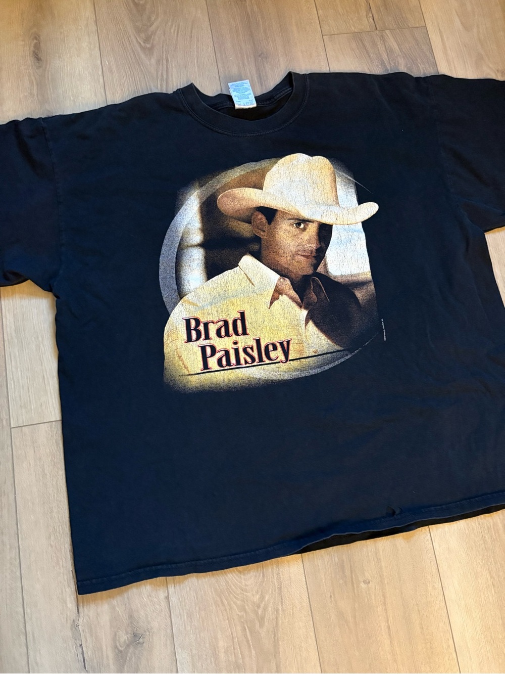 Black Graphic Country Artist T-Shirt - Brad Paisley